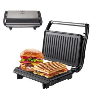 Beper Easy Grill Τοστιέρα-Ψηστιέρα με αντικολλητική επίστρωση 800W P101TOS003