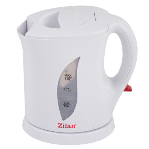 Zilan Ηλεκτρικός Βραστήρας νερού 1L 1650W σε άσπρο χρώμα ZLN8489
