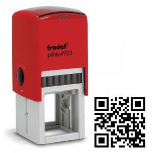 QR-Code Stempel (Trodat Printy 4923)