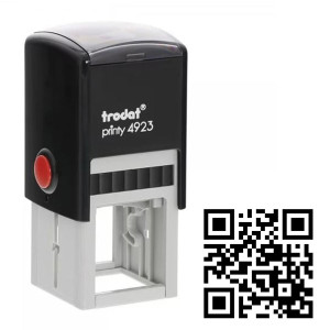 QR-Code Stempel (Trodat Printy 4923)