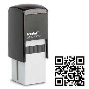QR-Code Stempel (Trodat Printy 4922)
