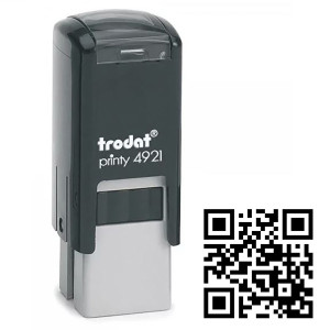 QR-Code Stempel (Trodat Printy 4921)