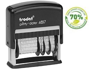 Trodat Printy 4812 Datumstempel mit Wortband