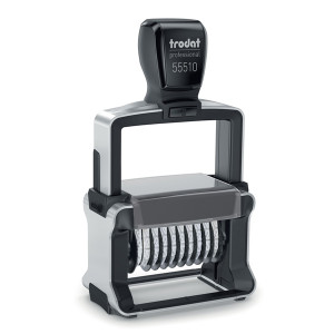 Zahlenstempel + Text Trodat Professional 55510/PL