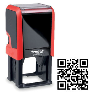 QR-Code Stempel (Trodat Printy 4924)