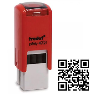 QR-Code Stempel (Trodat Printy 4921)