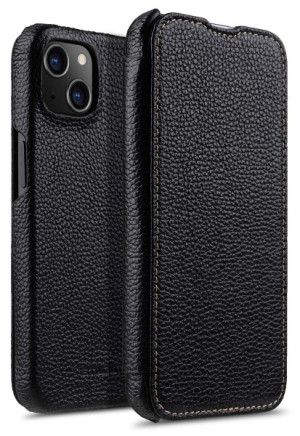 StilGut - iPhone 13 Case Book Type Schwarz