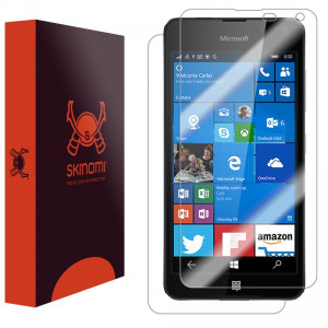 Skinomi - Displayschutzfolie Lumia 650 Vorder- und Rückseite