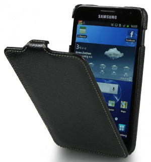 StilGut - Exkl. Ledertasche für Galaxy Note 2 N7100