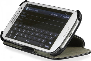 StilGut - UltraSlim Case V2 mit Standfunktion für Galaxy S3 i9300 Schwarz
