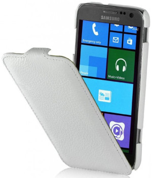 StilGut - UltraSlim Case für Samsung Ativ S I8750 Weiß