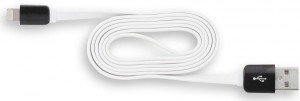 StilGut - Magic Lightning Kabel für Apple Geräte (1 m), schwarz /weiß