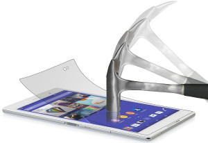 StilGut - Panzerglasfolie für Xperia Z3 Tablet Compact