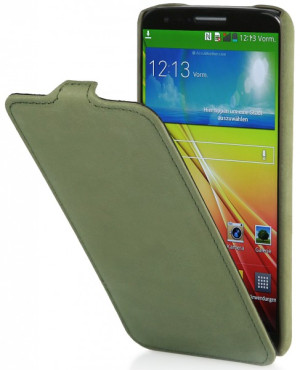 StilGut - UltraSlim Case für LG G2 Old Style Lawn Green