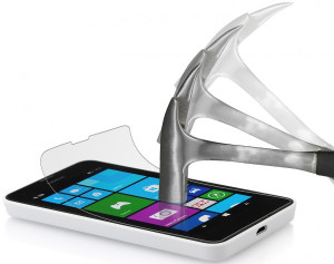 StilGut - Displayschutzfolie "Panzerglas" für Nokia Lumia 630 and 635
