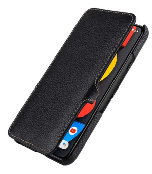 StilGut - Google Pixel 5 Tasche Book Type mit Clip Schwarz