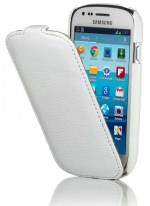 StilGut - UltraSlim Case für Samsung Galaxy S3 Mini i8190 Weiß