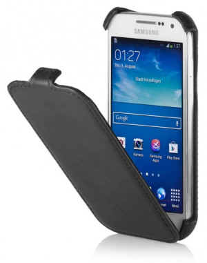 StilGut - Slim Case für Samsung Galaxy S4 Mini i9195 Weiß