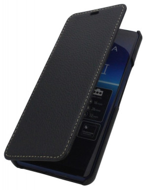 StilGut - Sony Xperia 10 II Case Book Type Schwarz
