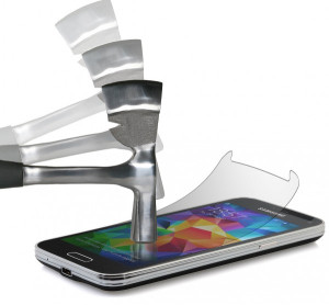 StilGut - Displayschutzfolie Panzerglas für Galaxy S5 mini (2er-Pack)