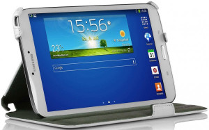 StilGut - UltraSlim Case für Samsung Galaxy Tab 3 8.0 (T3100/T3110) Weiß