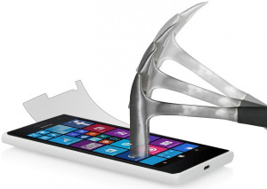 StilGut - Displayschutzfolie Panzerglas für Nokia Lumia 730 (2er-Pack)