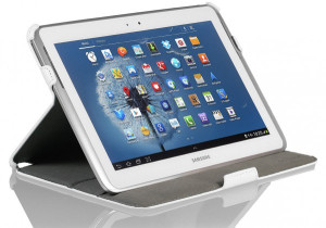 StilGut - UltraSlim Case für Samsung Galaxy Note 10.1 (N8000) Weiß