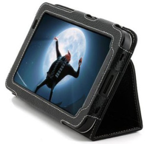 StilGut - Exkl. Ledertasche für Galaxy Tab Cognac