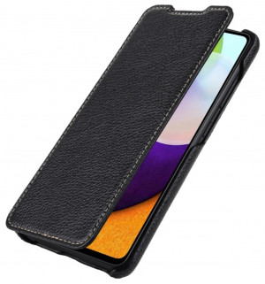 StilGut - Samsung Galaxy A72 Case Book Type Cognac Antik
