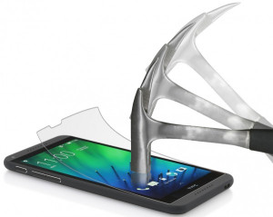 StilGut - Displayschutzfolie "Panzerglas" für HTC Desire 816