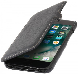 StilGut - iPhone SE 3 Tasche Book Type mit Clip Schwarz