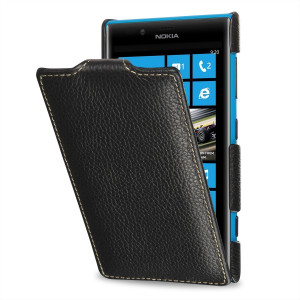 StilGut - UltraSlim Case für Nokia Lumia 720 aus Leder Rot
