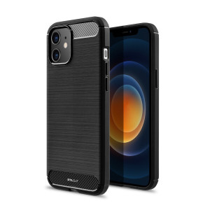 StilGut - iPhone 12 TPU Hülle Carbon Schwarz