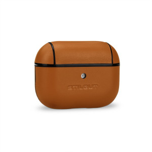 StilGut - AirPods Pro 1 and 2 Case Braun Nappa