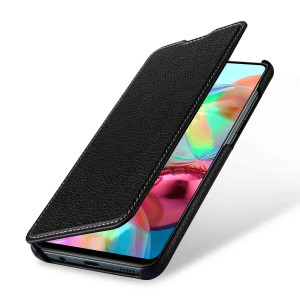 StilGut - Samsung Galaxy A71 Case Book Type Schwarz