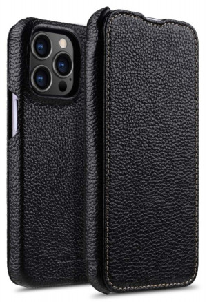 StilGut - iPhone 13 Pro Max Case Book Type Schwarz