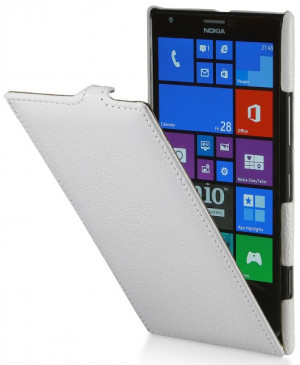 StilGut - UltraSlim Case für Nokia Lumia 1520 aus Leder Purpur