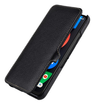 StilGut - Google Pixel 4a 5G Tasche Book Type mit Clip Schwarz
