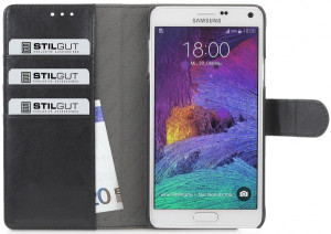 StilGut - Samsung Galaxy Note 5 Hülle "Talis" mit Kreditkartenfach