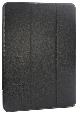StilGut - iPad Pro 11" (2022) Hülle Couverture - Smart Edition Grau Nappa