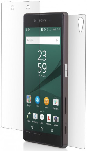 StilGut - Panzerglas Sony Xperia Z5 Vorder- und Rückseite