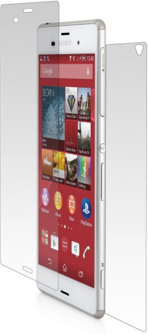 StilGut - Panzerglasfolie für Sony Xperia Z3 für Vorder- und Rückseite