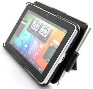 StilGut - Exkl. Ledertasche für HTC Flyer Tablet