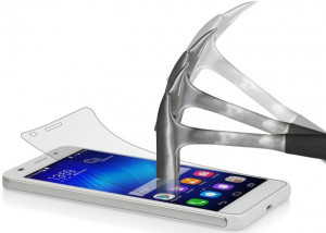 StilGut - Displayschutzfolie Panzerglas für Huawei Honor 6 (2er-Pack)