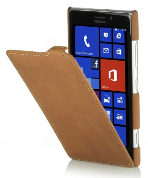 StilGut - UltraSlim Case für Nokia Lumia 925 Old Style Storm Grey