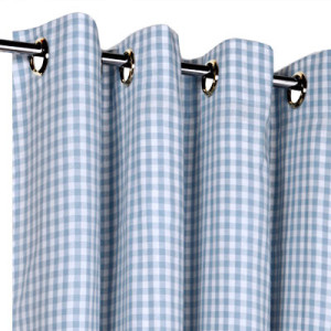 Stores-et-Rideaux.com Rideaux Vichy Ciel