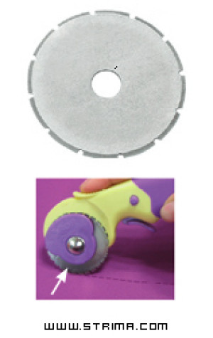 Ostrze noża krążkowego 45 mm, przerywane - Donwei