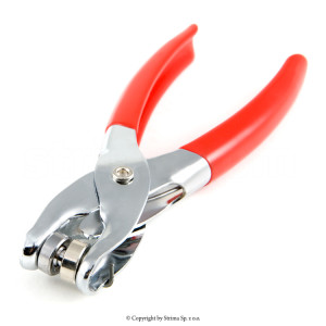 Cęgi do nabijania oczek, 100 szt. oczek śr. 6 mm w zestawie - Donwei
