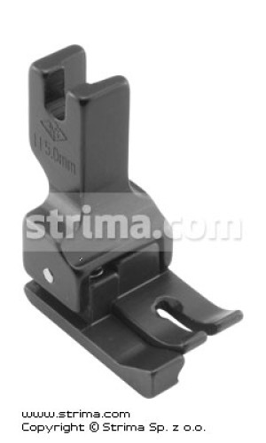 Stopka pokryta PTFE wyrównawcza (kompensacyjna) lewa 5,0mm