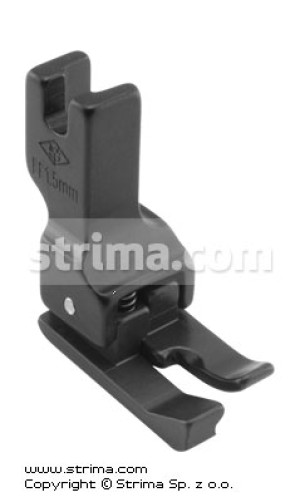 Stopka pokryta PTFE wyrównawcza (kompensacyjna) lewa 1,5mm